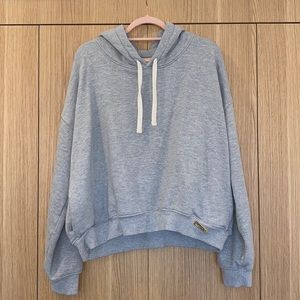 Talentless premium crop hoodie